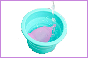 Vaso para Esterilizar Tu Copa Menstrual en el Microondas