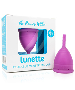 Comprar Copa Menstrual Lunette violeta, Talla 1