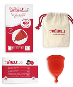 Copa Menstrual Sileu Cup Divine, Talla S