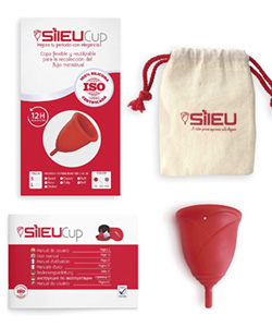 Copa Menstrual Sileu Cup Rose, Talla L
